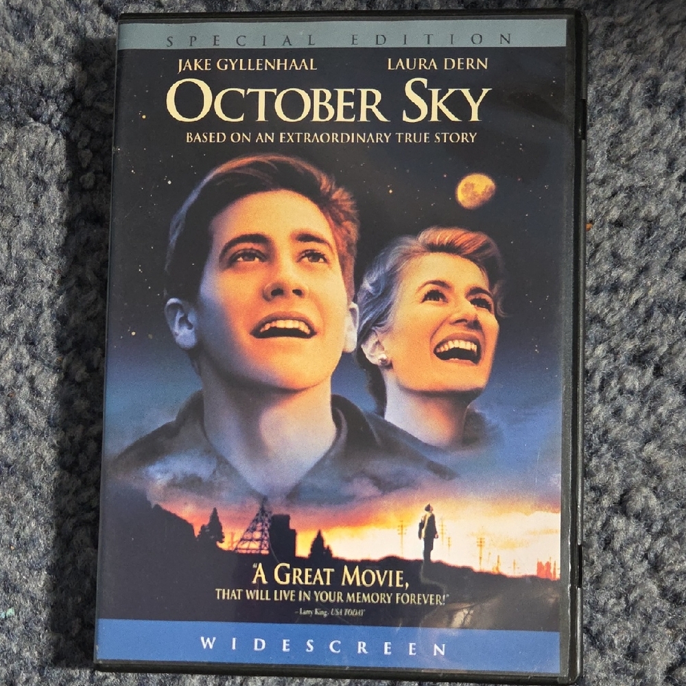 💚FOR SALE ONLY NO TRADES 💚October Sky Special Edition DVD